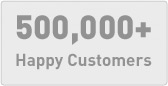 500,000+ Happy Customers