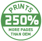 Print 250% More Pages