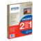 Epson S042169 Premium Glossy Photo Paper - 2 x 15 Sheets - Buy One Get One Free