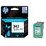 HP 343 Tri-Colour Original Standard Capacity Inkjet Print Cartridge with Vivera Inks