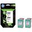 HP 344 Original Twinpack Tri-Colour Inkjet Print Cartridge with Vivera Inks