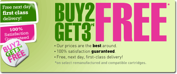 Buy 2 Get 1 Free