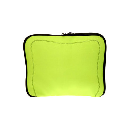 Printerinks, 1931[^]PI-CARRY093 Lime Green Curvy Design Laptop / Notebook Bag