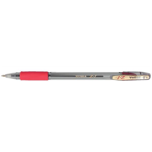 Zebra Pens, 1931[^]102379 Zebra Z1 Smooth Ballpoint Pen Medium 1.0mm (Red)