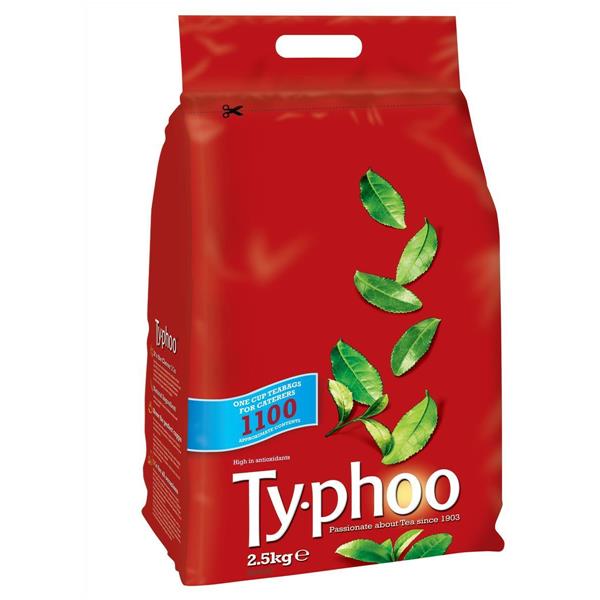 Typhoo, 1931[^]745549 Tea Bags Vacuum-packed 1 Cup [Pack 1100]