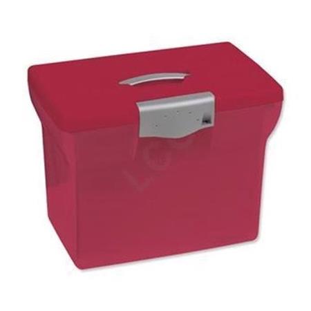 Pierre Henry, 1931[^]40067 (A4) Plastic File Box (Red) with 5