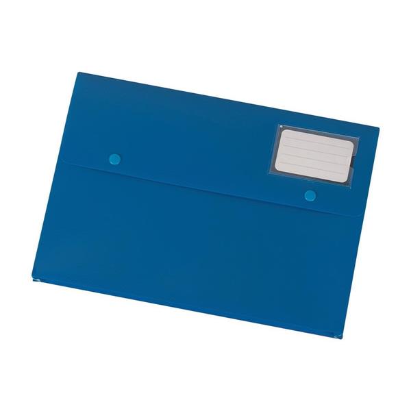 5 Star, 1931[^]908730 (A4) Document Wallet Polypropylene (Blue)