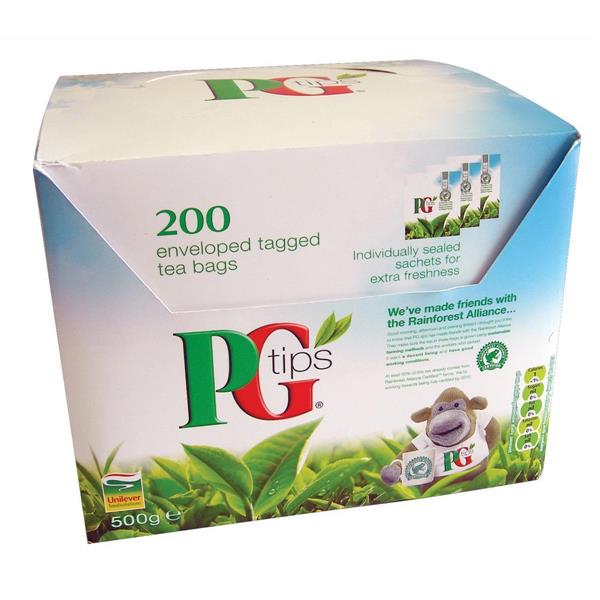 PG Tips, 1931[^]849828 Envelope Tea Bags (Pack of 200) 849828