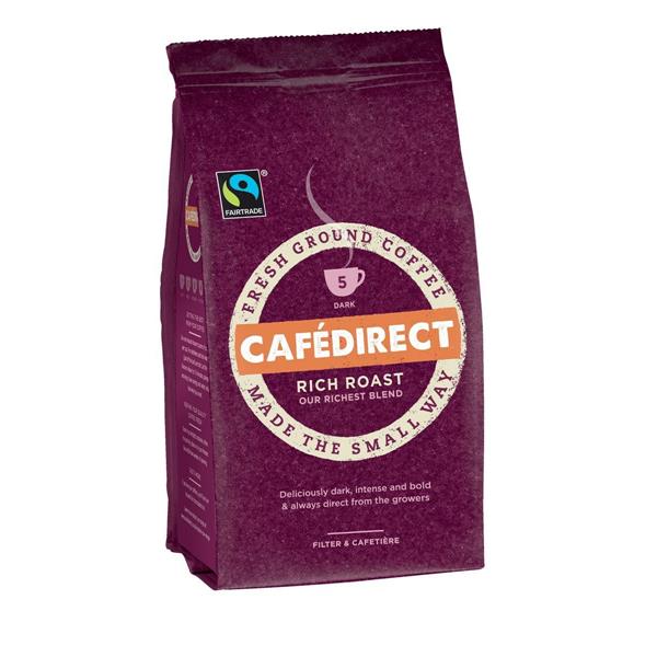Caf? Direct, 1931[^]101641 Cafe Direct Rich Roast Ground Coffee (227g) 101641