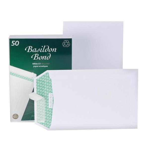 Basildon Bond, 1931[^]282726 Envelopes Recycled Pocket Peel and
