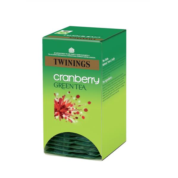 Twinings, 1931[^]798918 Cranberry Green Tea (1 x Box of 20