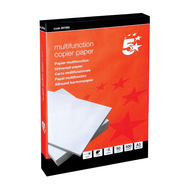 5 Star, 1931[^]297560 Copier Paper Multifunctional Ream-Wrapped