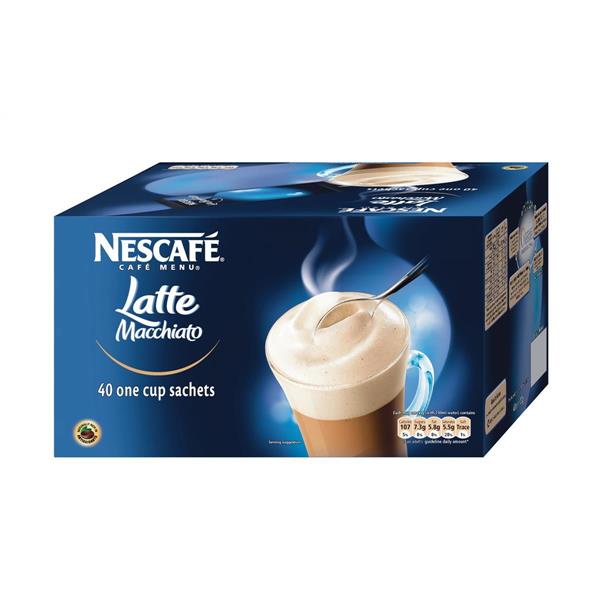 Nescafe, 1931[^]275458 Latte Sachets Pack of 40 275458