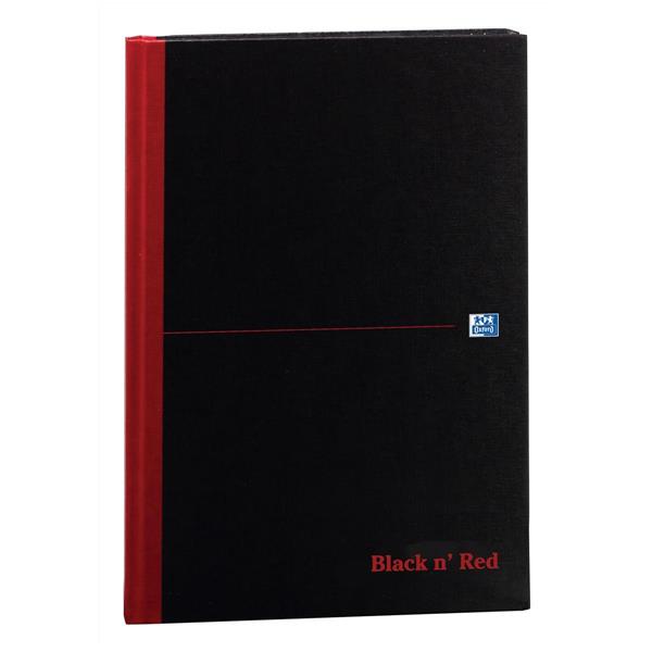 Black n Red, 1931[^]D66174 A4 Book Casebound 90gsm Ruled 192