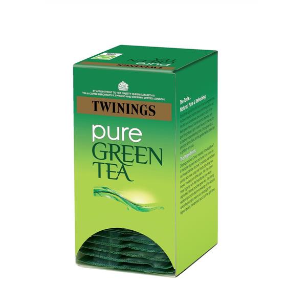 Twinings, 1931[^]178874 Pure Green Tea Individually Wrapped Tea