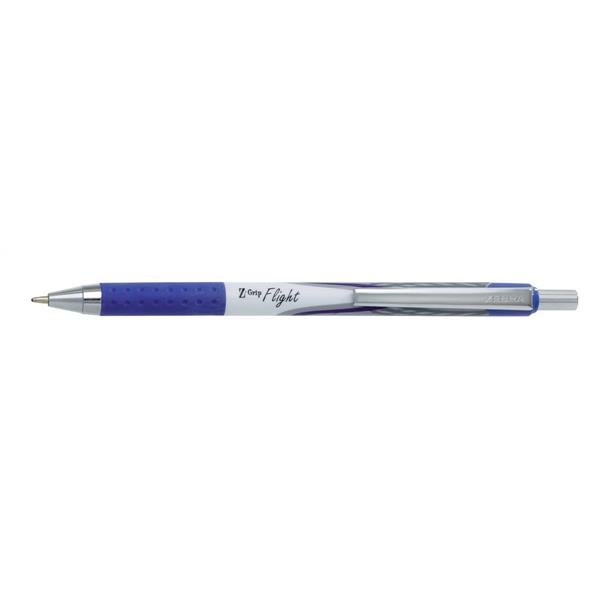 Zebra Pens, 1931[^]102505 Zebra Z-Grip Flight Ballpoint Pen Medium (Blue)