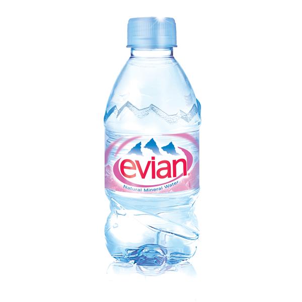 Evian, 1931[^]22179 (330ml) Natural Mineral Water Bottle