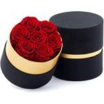 Free Preserved Real Roses Gift Box