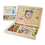 FREE Multi-functional Wooden Magnetic Box Educational Toy
