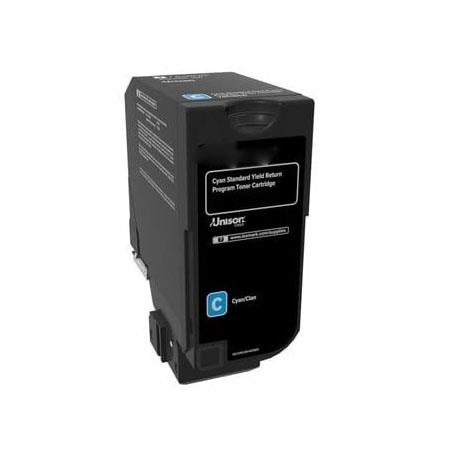 Printerinks Cyan Compatible Lexmark 74C2sc0 Standard Capacity Toner Cartridge