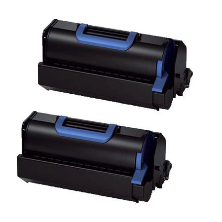 Printerinks Multicolor Compatible Oki Mb770dn Printer Toner Cartridges (2 Pack) -45488802 Multipack