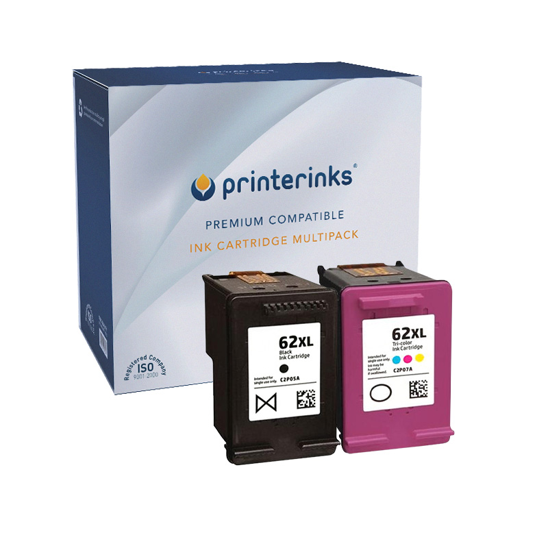 Printerinks Multicolor Compatible Hp Envy 5660E All-In-One Printer Ink Cartridges (2 Pack) -C2p05ae Multipack