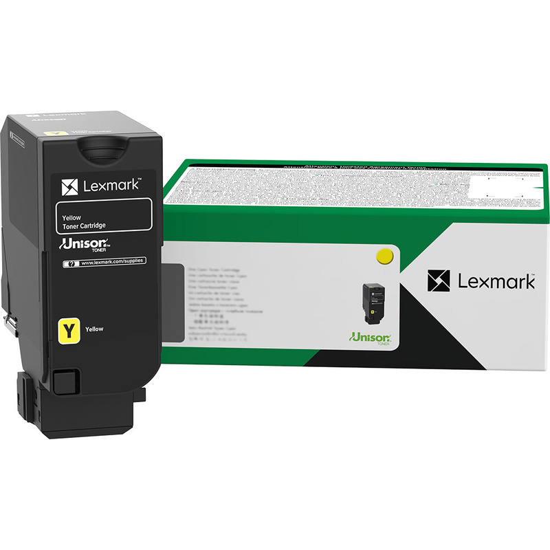 Lexmark Yellow 71C2hy0 Original High Capacity Return Programme Toner Cartridge