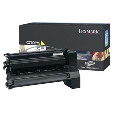 Lexmark Yellow C7702ys Original Toner Cartridge