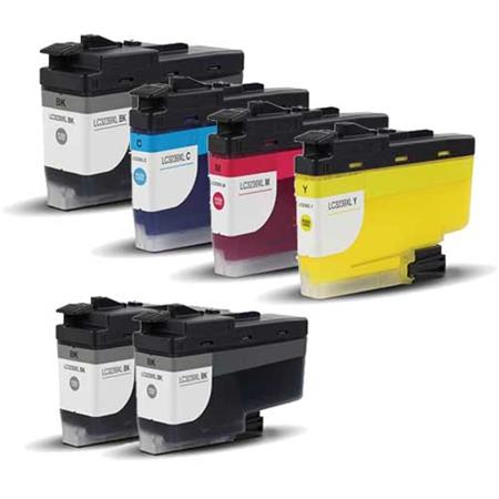 Printerinks Multicolor Compatible Brother Mfc-J6947dw Printer Ink Cartridges (6 Pack) -Lc3239xlbk Multipack