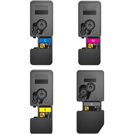 Printerinks Multicolor Compatible Kyocera Ecosys Pa2100cwx Printer Toner Cartridges (4 Pack) -1T0c0a0nl0 Multipack