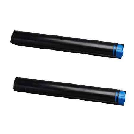 Original Multipack OKI B2400 Printer Toner Cartridges (2 Pack) -43640302