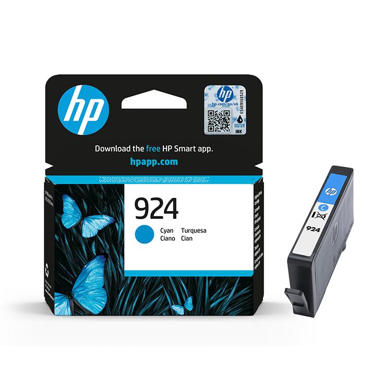 Hp Cyan 924 Original Ink Cartridge (4K0u3ne)