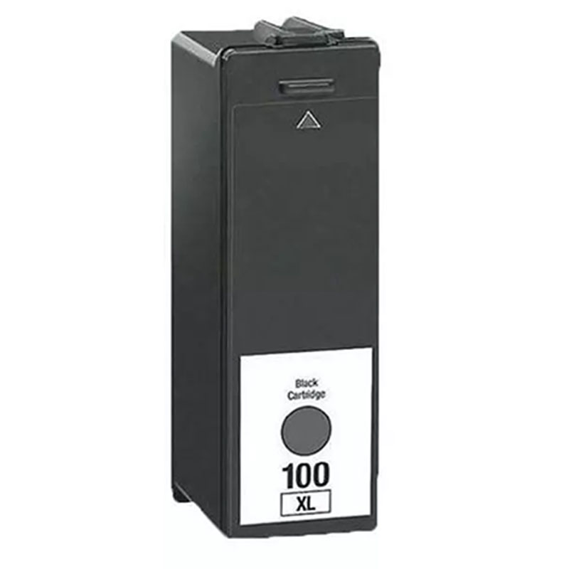Printerinks Black Compatible Lexmark No.100xl Ink Cartridge (Replaces Lexmark 14N1068e)