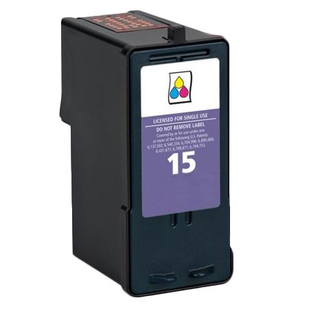 Printerinks Colour Compatible Lexmark No.15 Ink Cartridge (Replaces Lexmark 18C2110e)