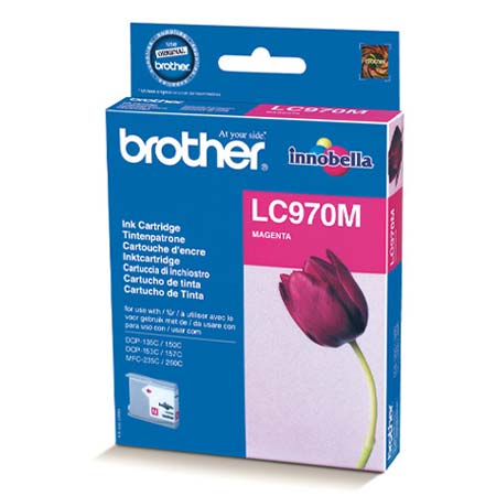 Brother Magenta Lc970m Original Print Cartridge