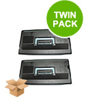 Printerinks Multicolor Compatible Kyocera Km-5050 Printer Toner Cartridges (2 Pack) -Tk715 Multipack