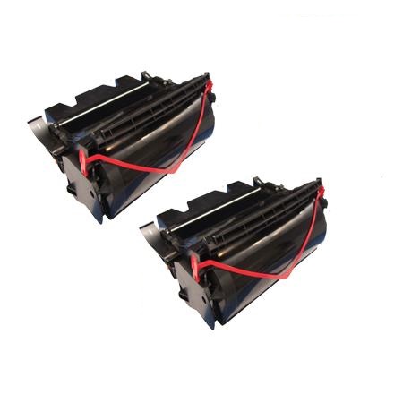 compatible multipack lexmark t640 printer toner cartridges 2 pack -0064036se