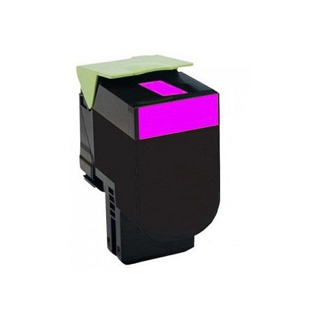 Printerinks Magenta Compatible Lexmark 80C2sm0 Standard Capacity Toner Cartridge