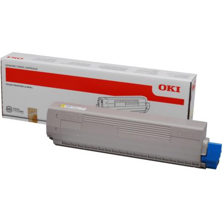Oki Yellow 44844613 Original Toner Cartridge