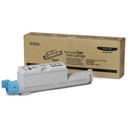 xerox 106r01218 original cyan high capacity toner cartridge