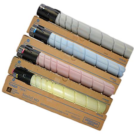 Konica Minolta Multicolor Tn512k/Y Full Set Original Toners (4 Pack)