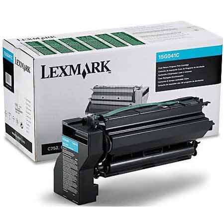 Lexmark Cyan 15G041c Original Return Program Toner Cartridge