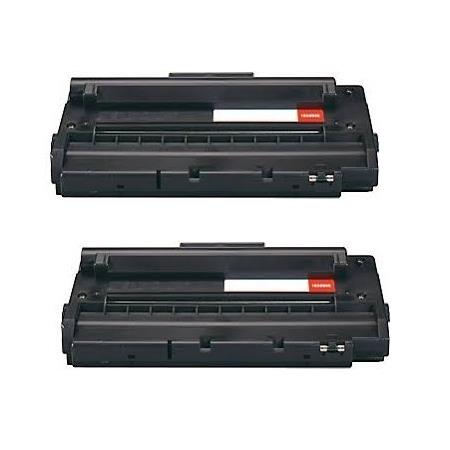 compatible twin pack lexmark 18s0090 black toner cartridges 2 pack