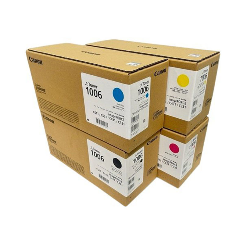 Canon Multicolor T1006bk/Y Full Set Original Standard Capacity Toners (4 Pack)