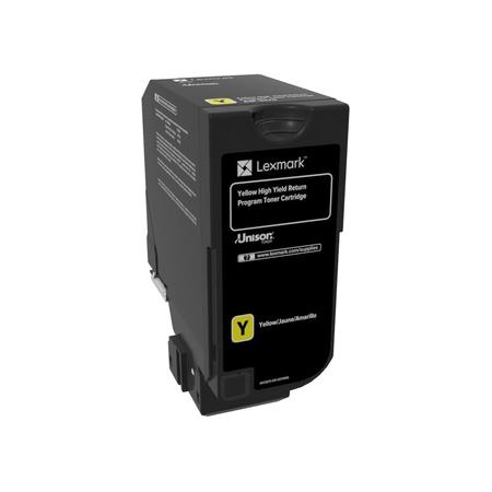 Lexmark Yellow 84C2hy0 Original High Capacity Return Programme Toner Cartridge