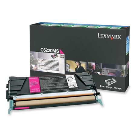 Lexmark Magenta C5220ms Original Return Program Toner Cartridge