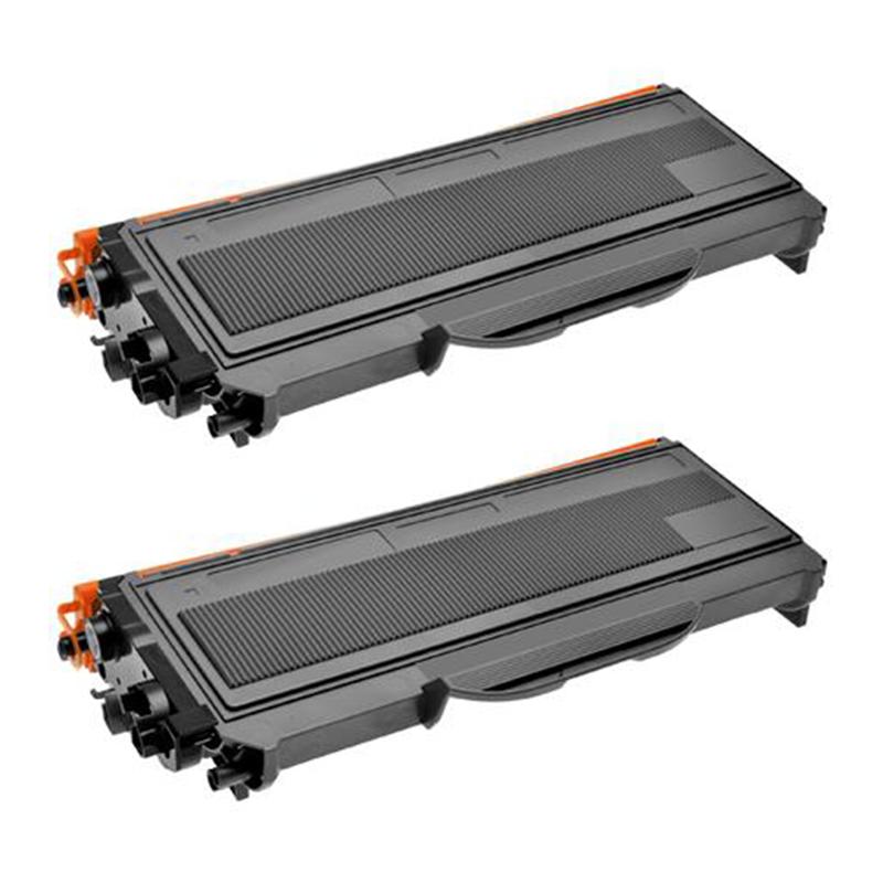 Printerinks Multicolor Compatible Brother Tn2110 Black Toner Cartridges (2 Pack) Twin Pack