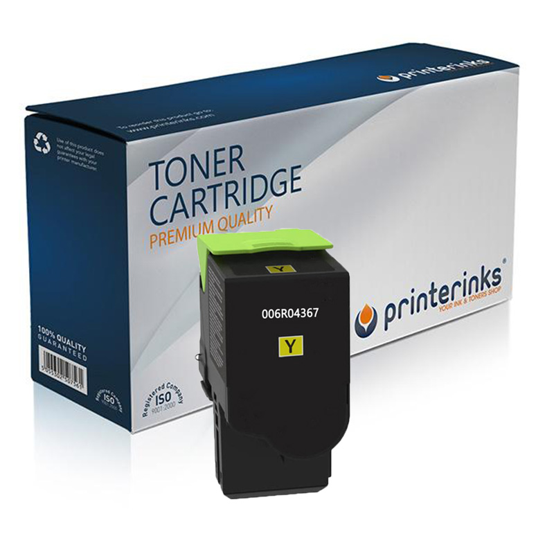 Printerinks Yellow Compatible Xerox 006R04367 High Capacity Toner Cartridge