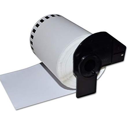 Printerinks Black/White Compatible Brother Dk-22210 Continuous Paper Tape (29Mm X 30.48M) On