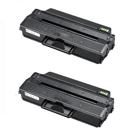 Compatible Twin Pack Samsung  MLT-D103S Black Toner Cartridges (2 Pack)
